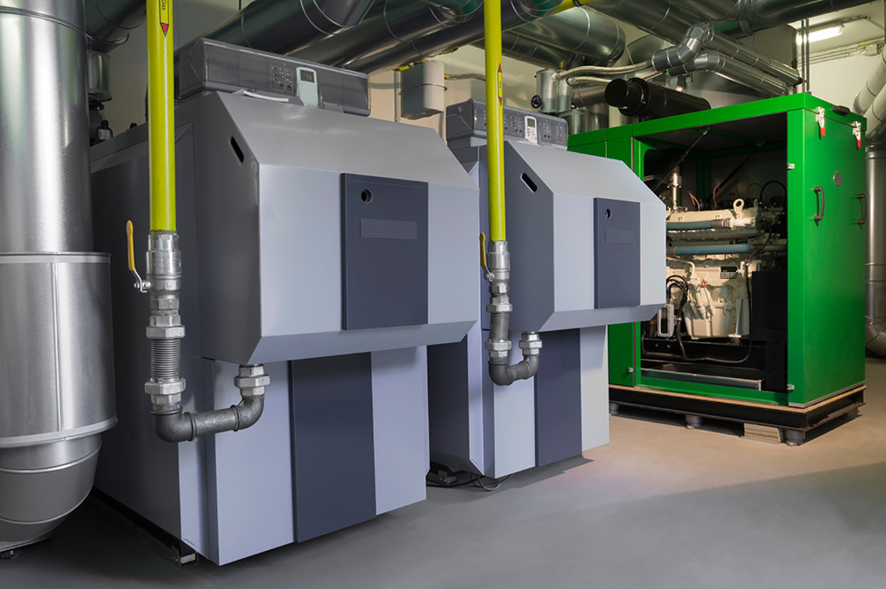 Blockheiz­kraftwerk bei Sondermann Elektrotechnik GmbH in Erfurt