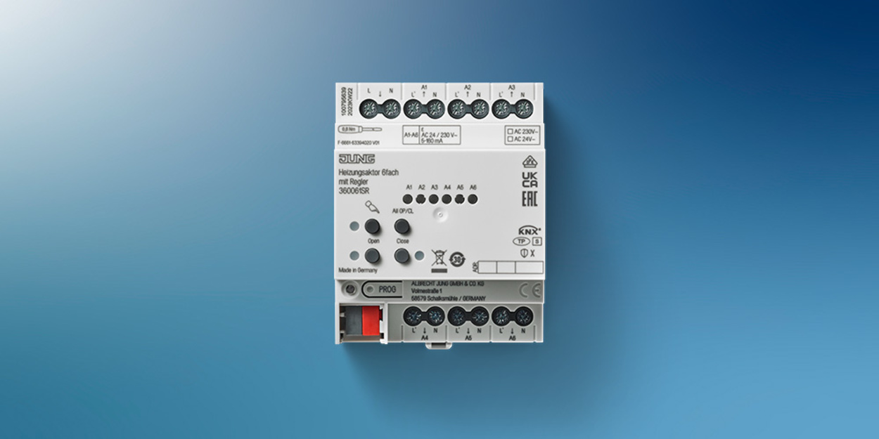 KNX Heizungsaktor 6-fach bei Sondermann Elektrotechnik GmbH in Erfurt