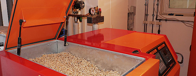 Pelletheizung bei Sondermann Elektrotechnik GmbH in Erfurt