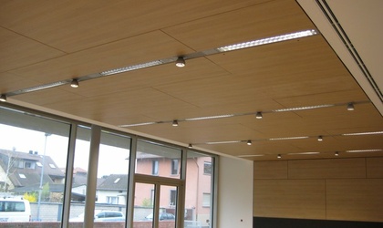 Decke Betreuungsraum bei Sondermann Elektrotechnik GmbH in Erfurt